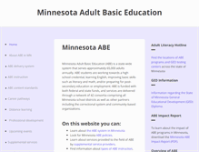 Tablet Screenshot of mnabe.org